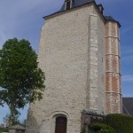 Tour de l'église après restauration en 2015